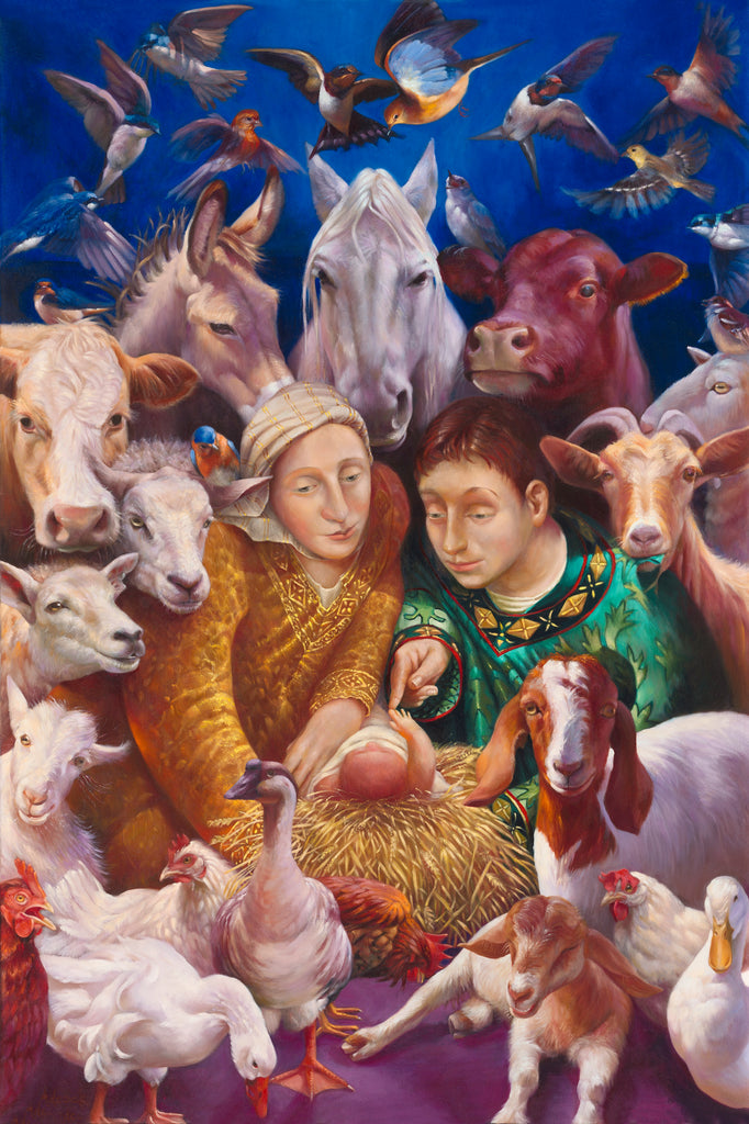 Nativity Posts The Nativity 4 x 6 Post Cards – Chapel Galleries