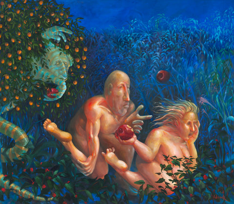 The Expulsion of Adam and Eve from the Garden of Eden Giclees