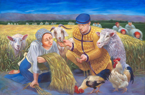Ruth and the Barley Harvest Giclees