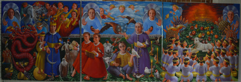 The Revelation of St John (tryptic)