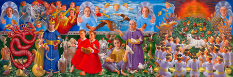 The Revelation of St John (tryptic)