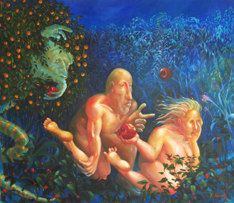 The Expulsion of Adam and Eve from the Garden of Eden Giclees