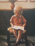 Boy Reading- Limited Edition Print