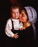 Mother and Child canvas giclee